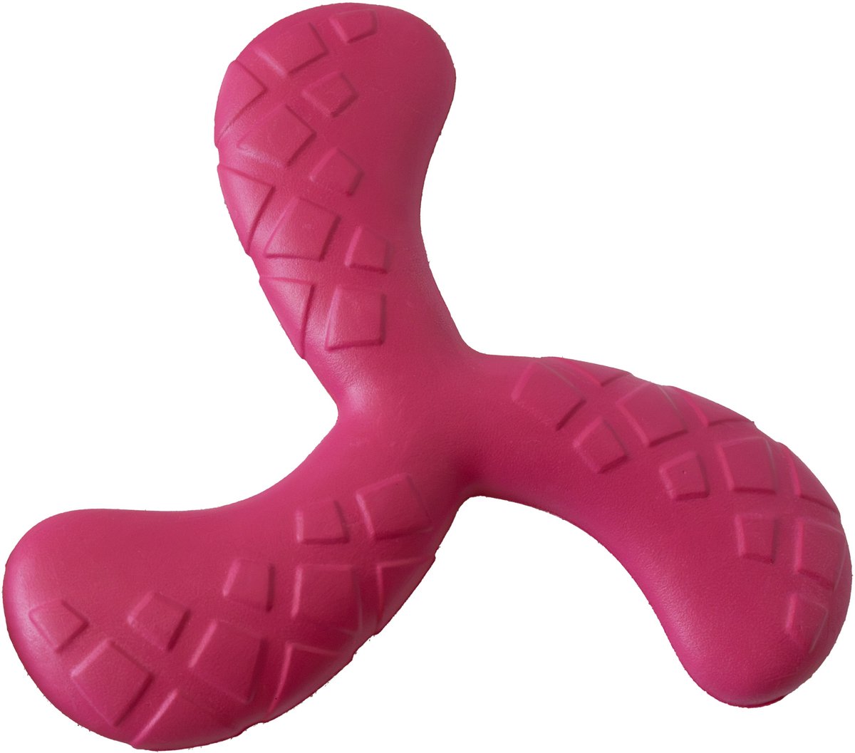 Snuffelfun Drijvend Hondenspeelgoed Boomerang Roze – 23 cm – EVA Foam – Buitenspeelgoed voor Hond & Puppy – Water & Apporteerspeelgoed