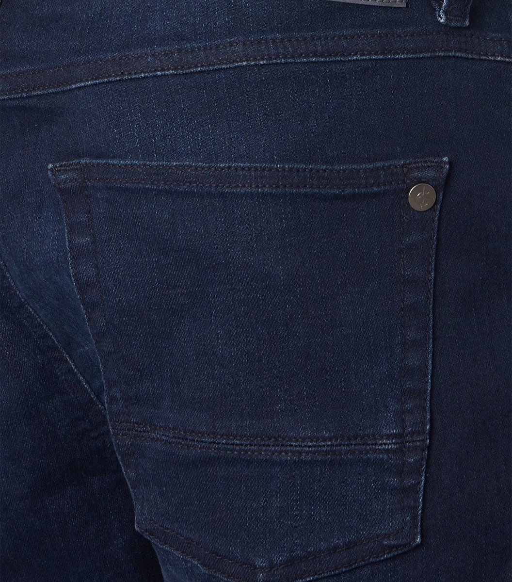 CASA MODA jeans shorts STEVE - heren 5-pocket korte spijkerbroek - blauw