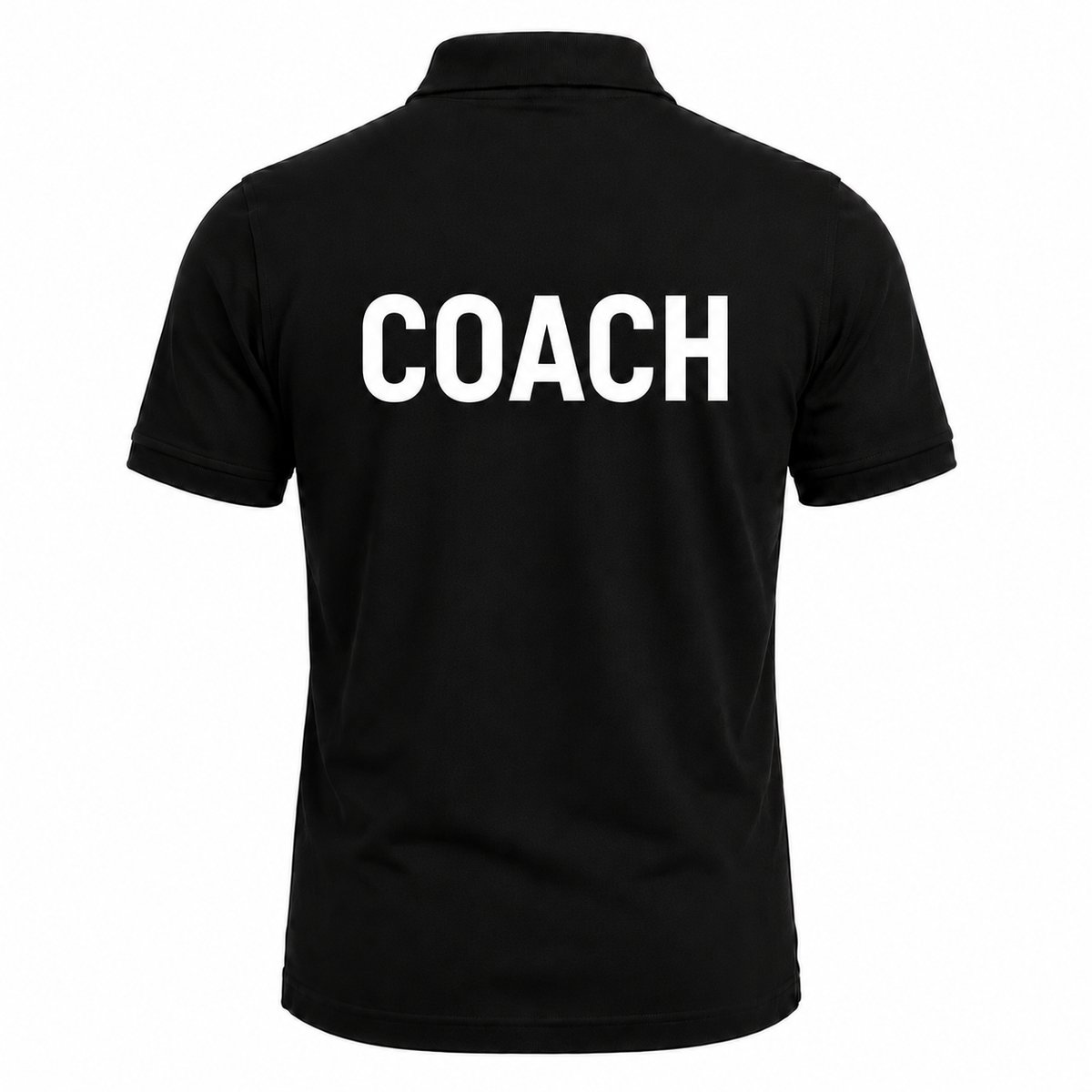 Polo met Coach opdruk - 100% katoen - 180 g/m² - Maat S