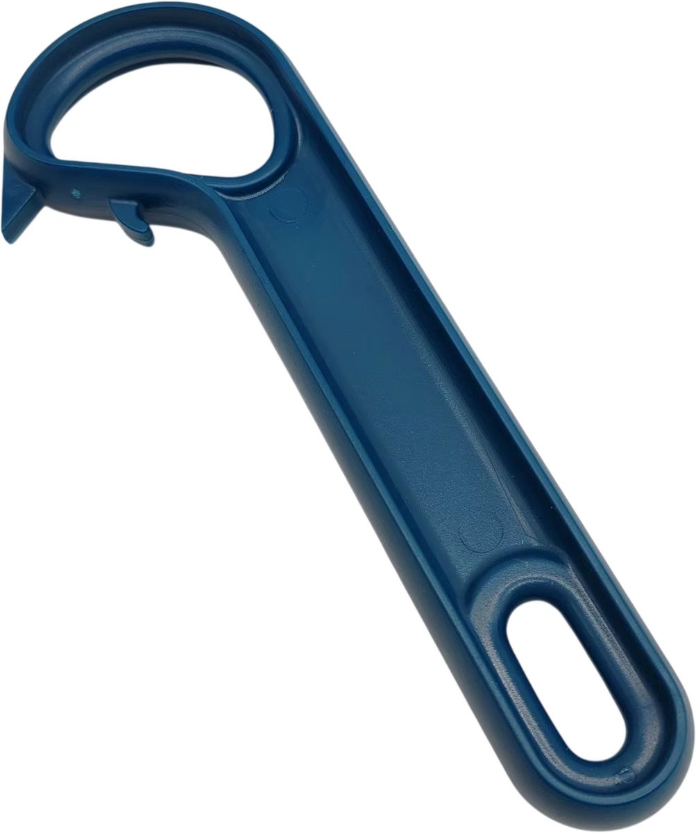 Blikopener voor Treklipjes – Handige Blikjes Opener voor Veilig en Gemakkelijk Openen, Bescherming voor Vingers en Nagels - Blauw