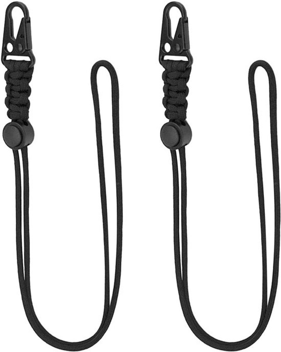 Paracord-snoer voor buiten wandelen en kamperen - Verstelbaar - ID-kaarthouder - Fluitkoord