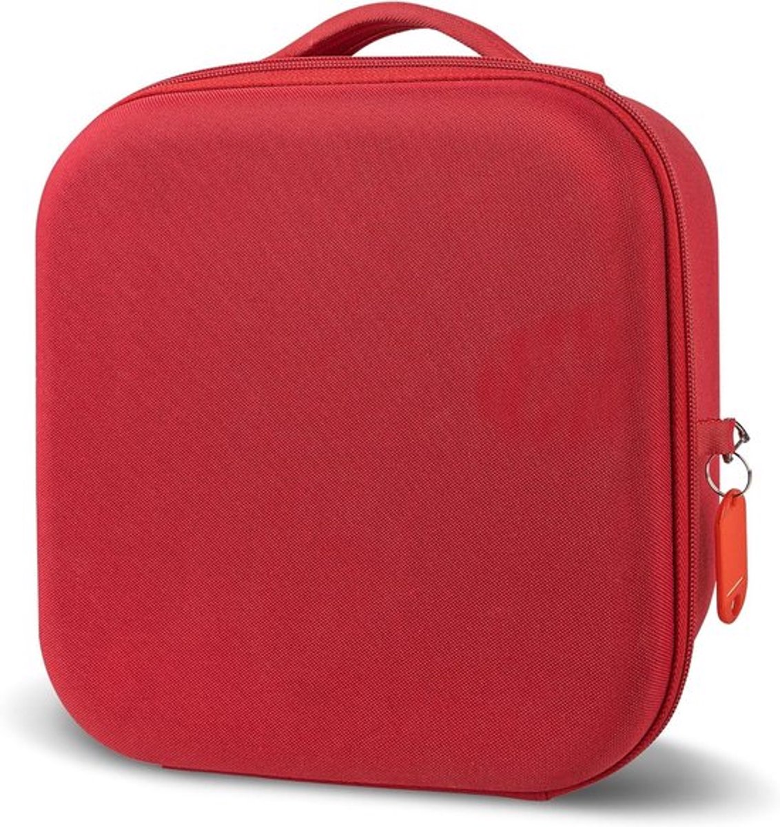 Lunchbox - Geïsoleerde - Draagbaar - Rood - Gemakkelijk Opruimen - Harde Shell - Draagtas voor Lunch - Geschikt voor School en Werk - Rode Lunchbox met Naamlabel