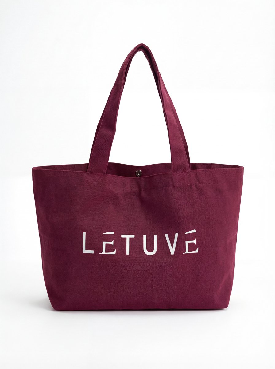 Létuvé – Tote Bag – Burgundy