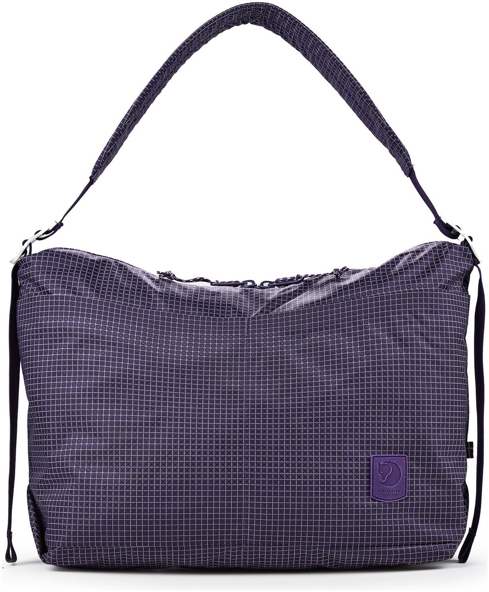 Fjällräven schoudertas met laptopvak High Coast Pro Shoulder Bag Dark Violet paars