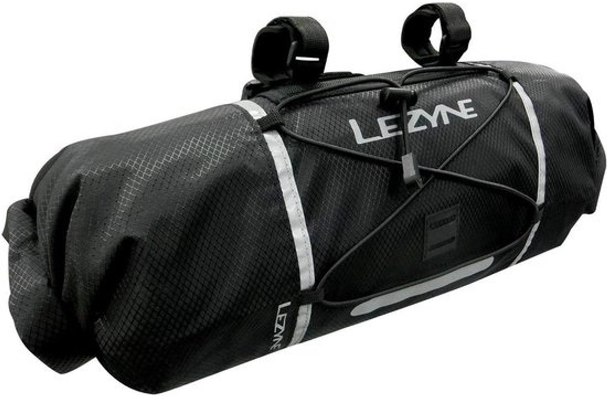 Fietsstuur Tas Zwart - Waterbestendige Opbergtas voor Bovenbuis en Stuur - 7 Liter