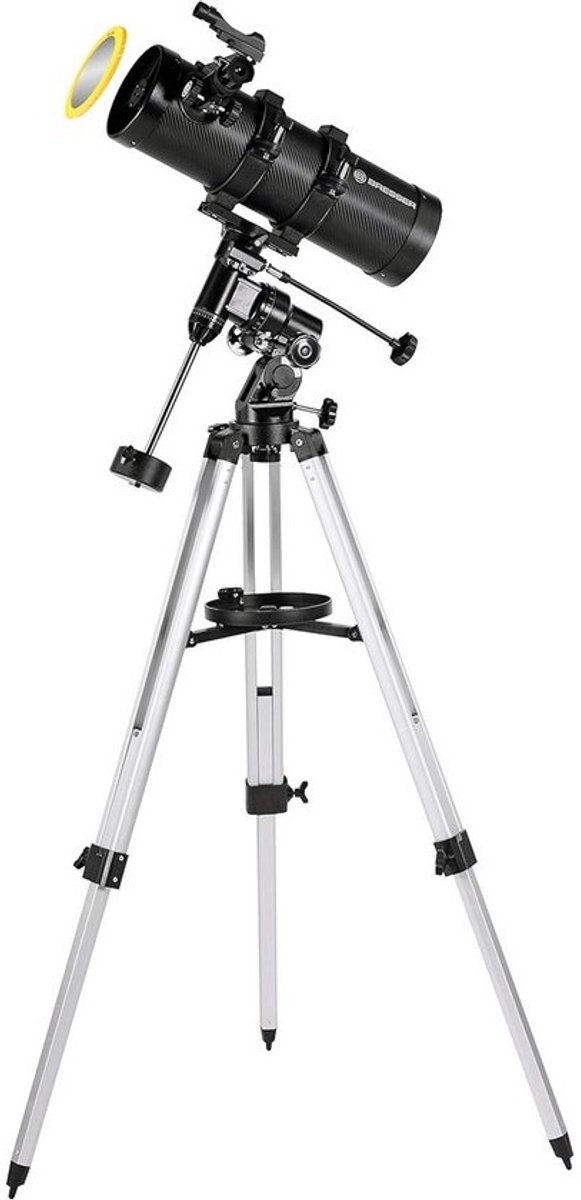 Newton Telescoop 114/500 EQ-Sky met Statief en Smartphone Adapter