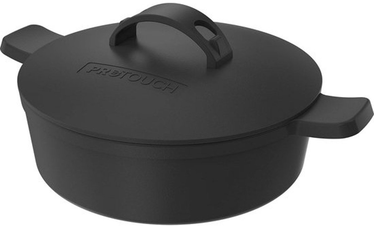Gietijzeren Dutch Oven (Vuurpan) voor Gasgrill - 32 cm - Stoofpan & Braadpan