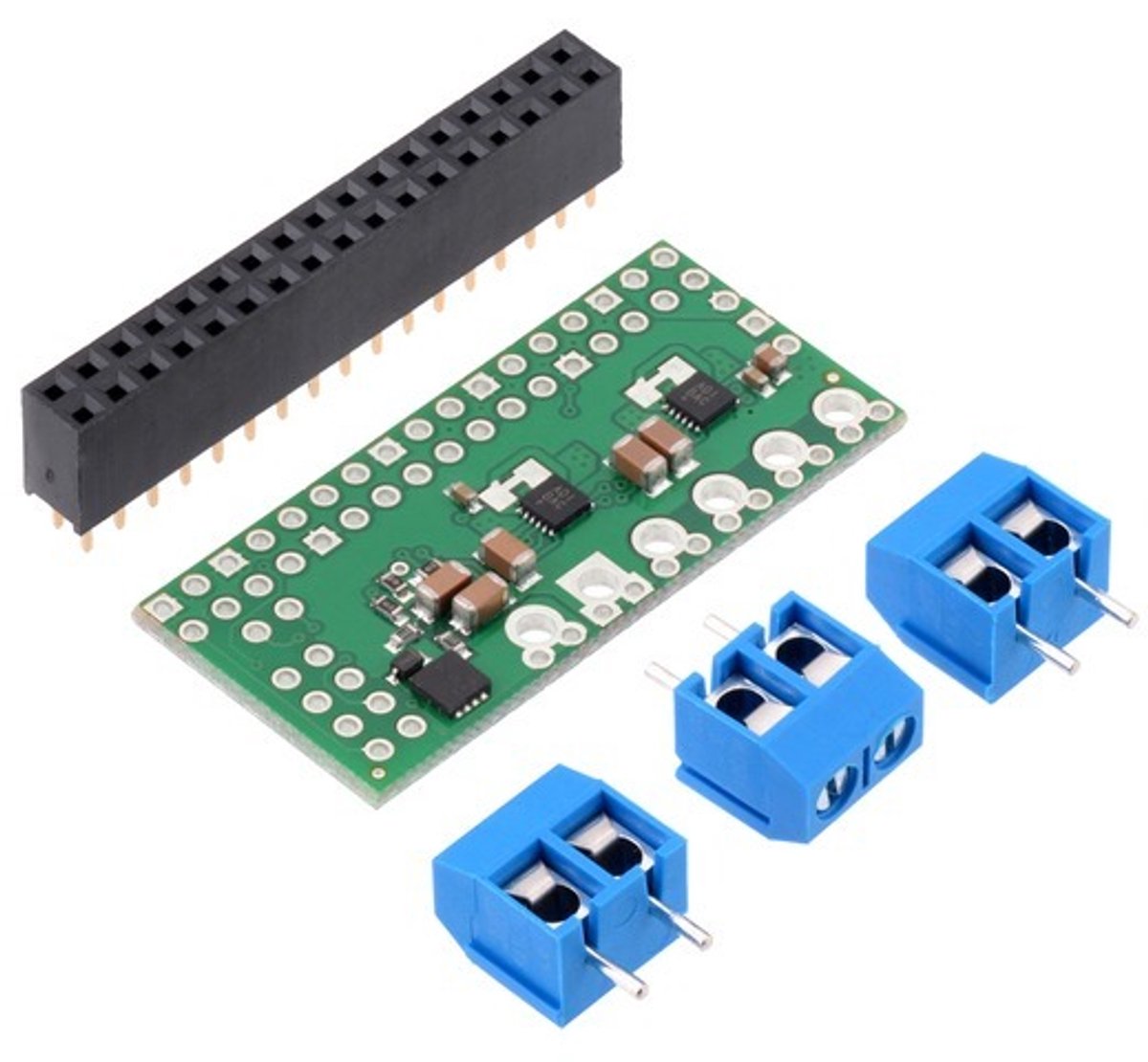 Dual MAX14870 Motor Driver for Raspberry Pi Pololu 3758