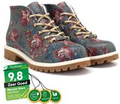 Bottes pour femmes de Garden Goby – Bottes à lacets pour femme – Cuir vegan – Handgemaakt – Taille 41