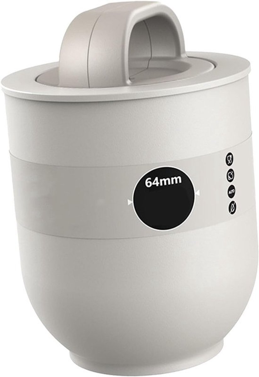 IJsbal Maker - Grote IJsblokjes - Cocktails Koelen - Langzaam Smeltend - 64mm Diameter - Wit