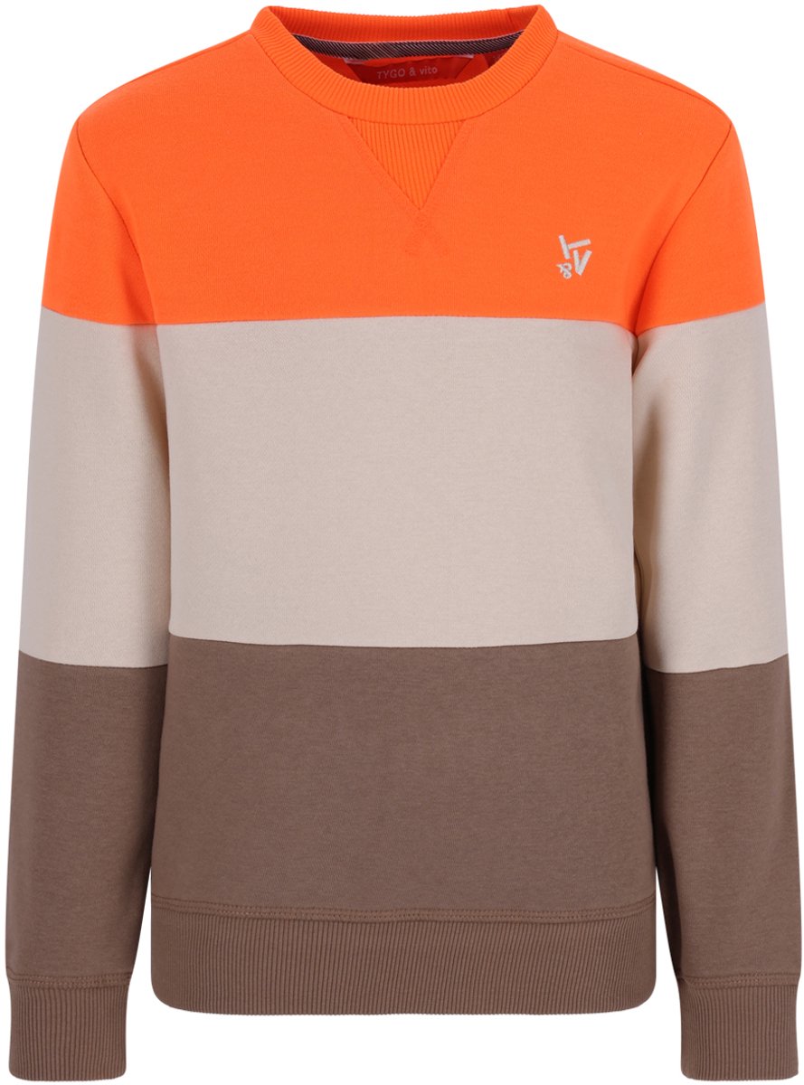 TYGO & vito X608-6314-570 Jongens Sweater Scott - Maat 134/140