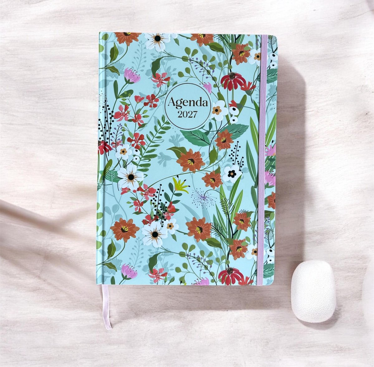 Bureau Agenda 2027 A-4 Formaat (30cmx20cm) Zonnehoed en Anemoon