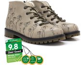 Bottes pour femmes Goby Daisy – Bottes à lacets pour femme – Cuir vegan – Handgemaakt – Pointure 41
