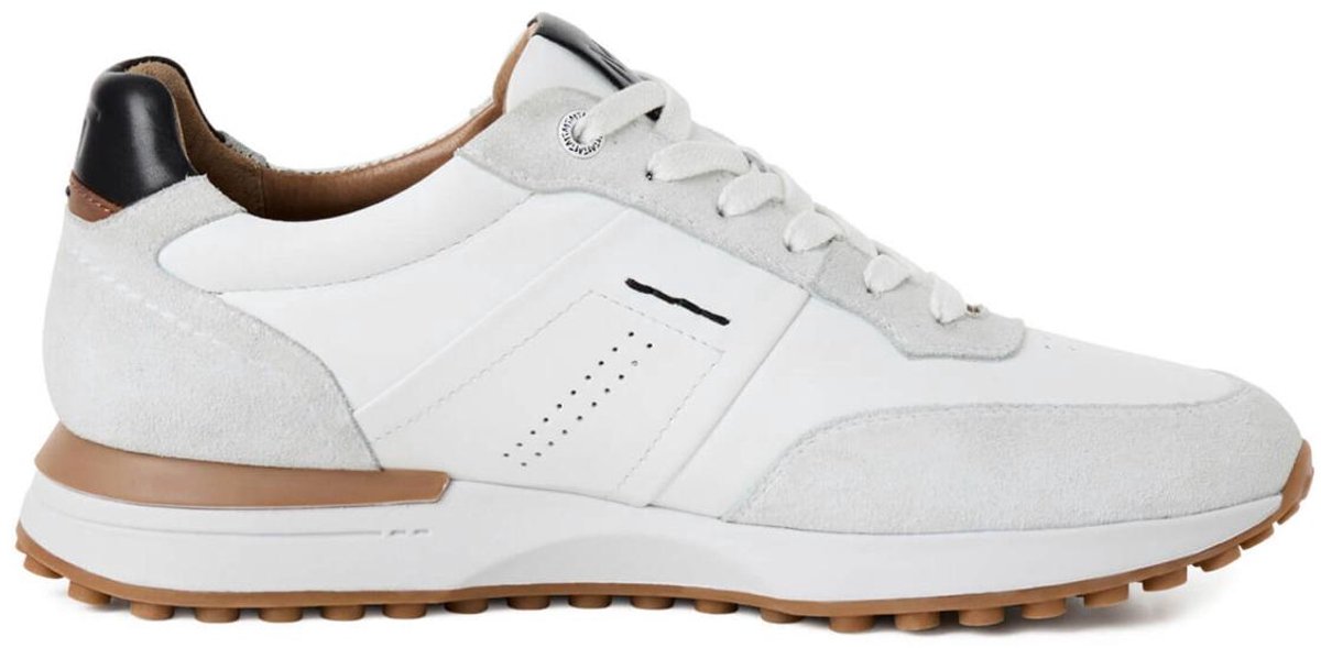 Marco Tozzi 2-13661-46 100 white sneakers veters wit zwart maat 43