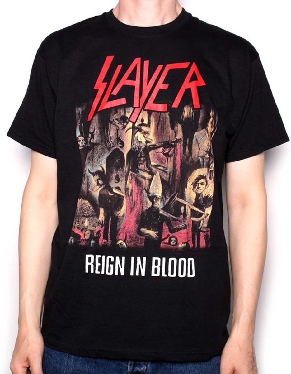Thrash Metal Band T-Shirt - Reign In Blood Artwork