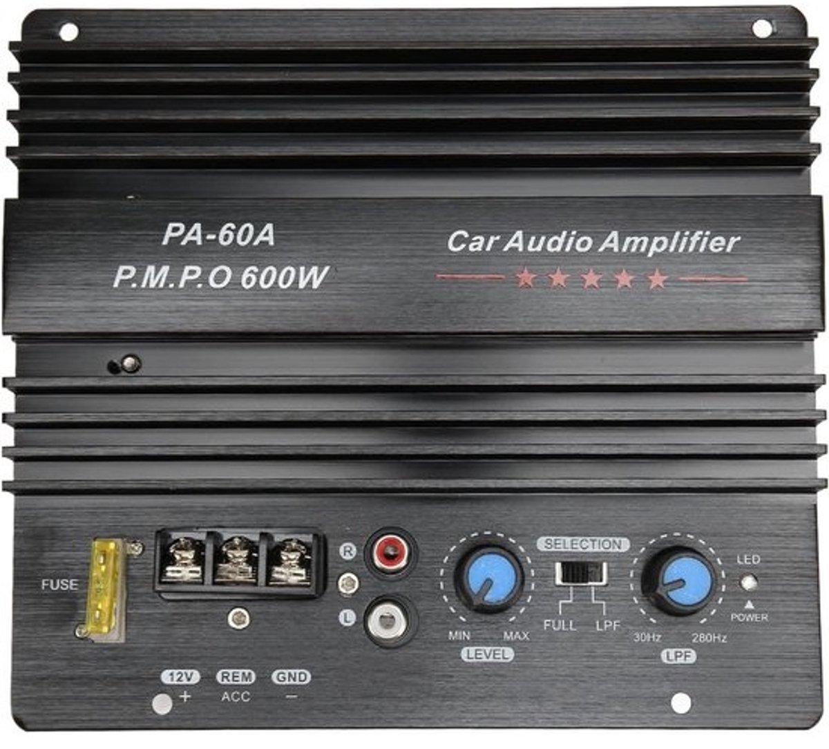 Krachtige 600W Auto Audio Versterker Bord voor Subwoofer