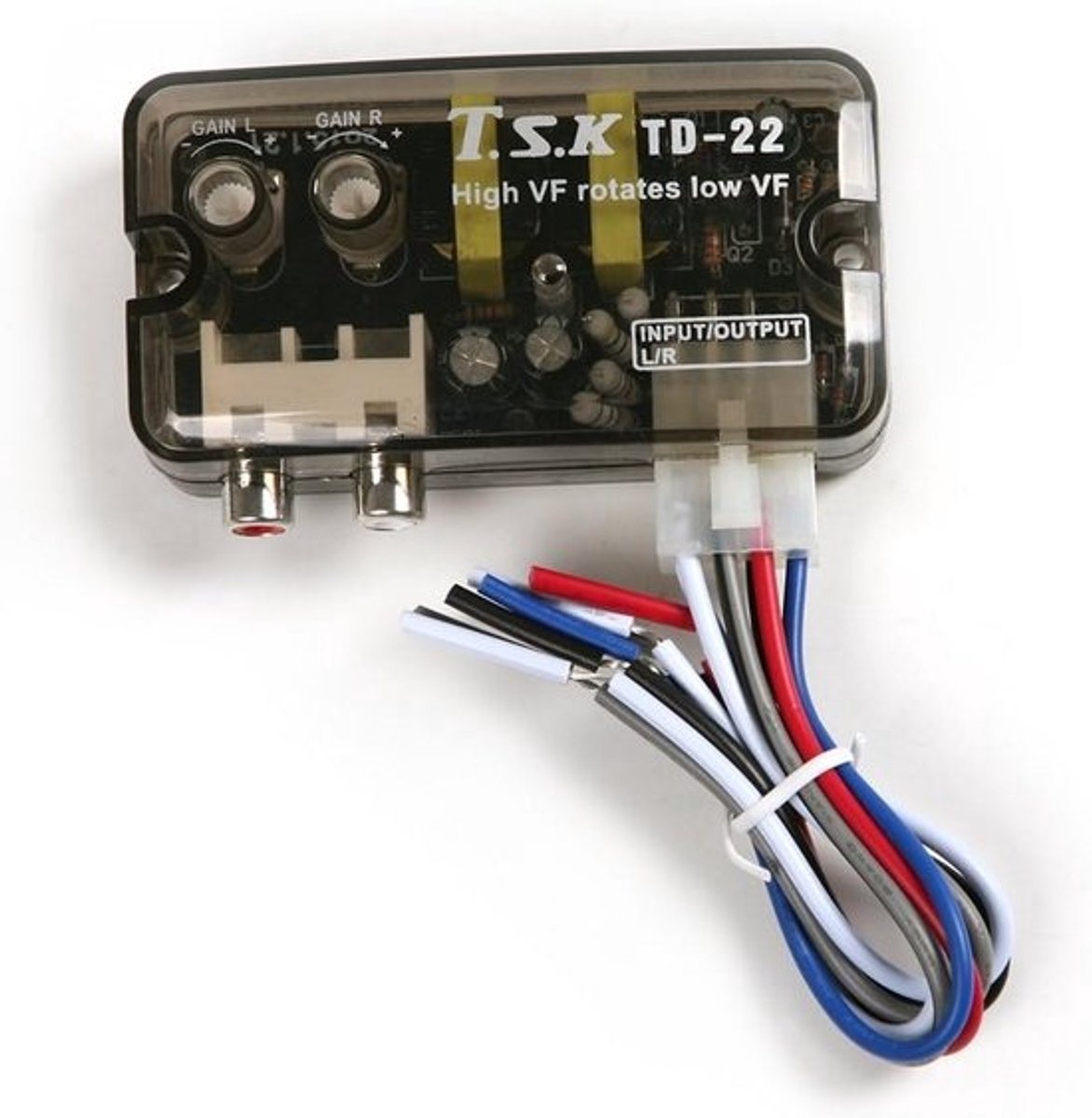 Universele Audio Converter van Speaker naar Tulp (RCA) voor Auto