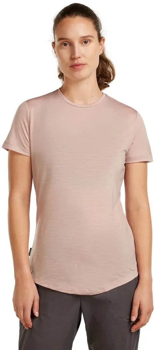 Icebreaker Merino Blend 125 Cool-lite™ Sphere T-shirt Met Korte Mouwen Roze XL Vrouw