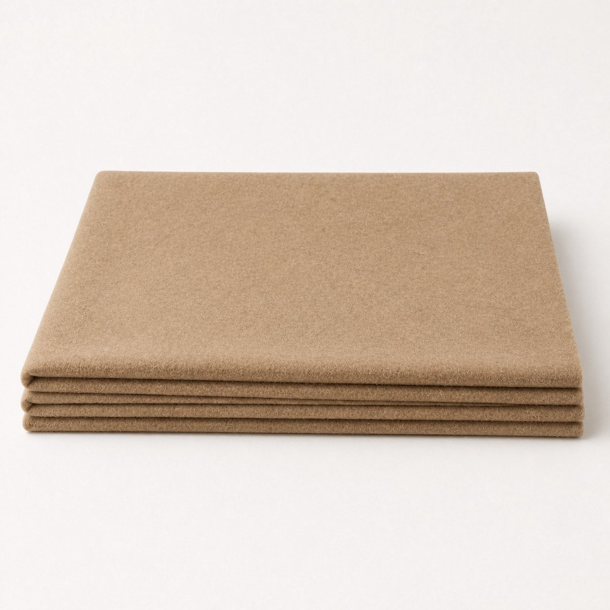 Wollen ledikantdeken / babydeken 100x140 cm – 100% wol – Camel
