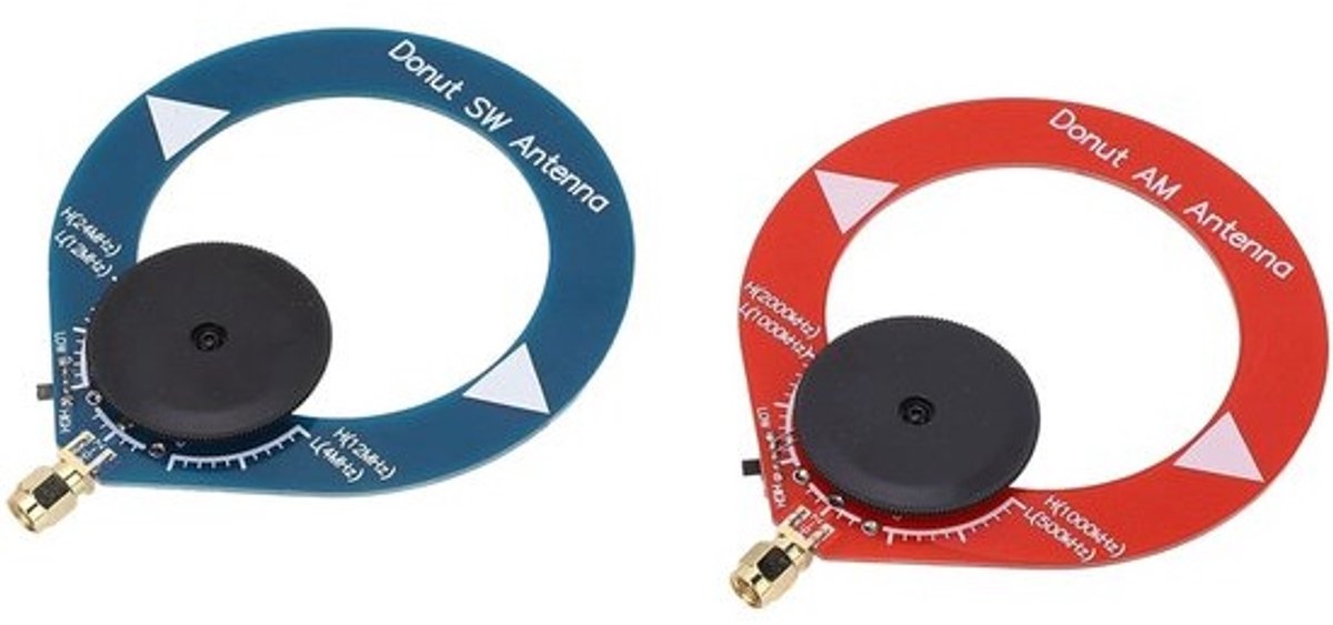 Donut Antenne Set - Radio Antenne - Kortegolf Luisteren - PCB Materiaal - Lichtgewicht