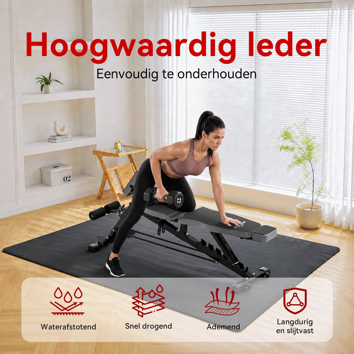 PULSE360 PULSE360 Fitnessbank Core Trainingsbank - afbeelding 4
