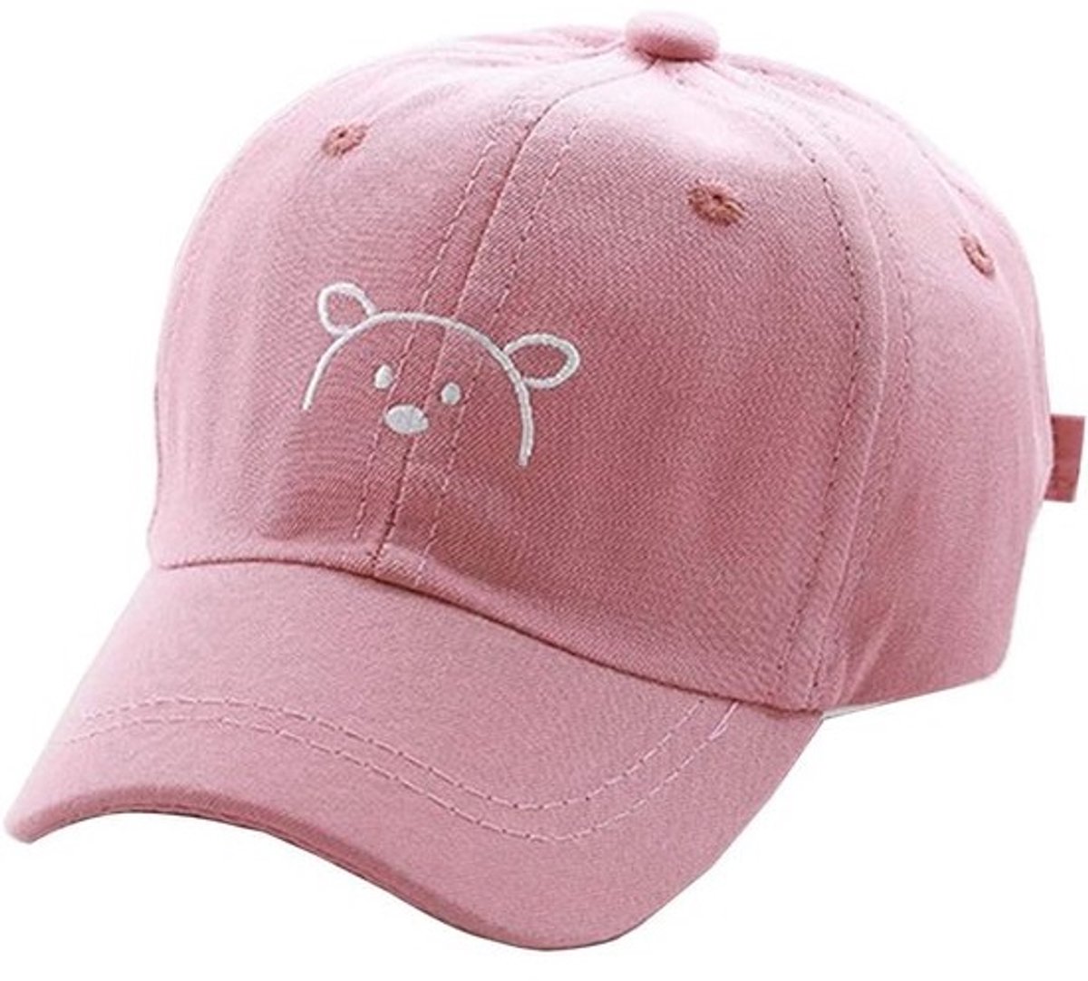Verstelbare Zonnehoed voor Kinderen - Roze (hot pink)