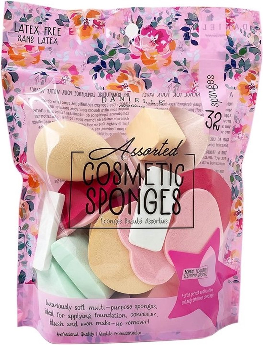 32 Stuks Latex Vrije Make-up Sponsjes Set voor Foundation en Concealer