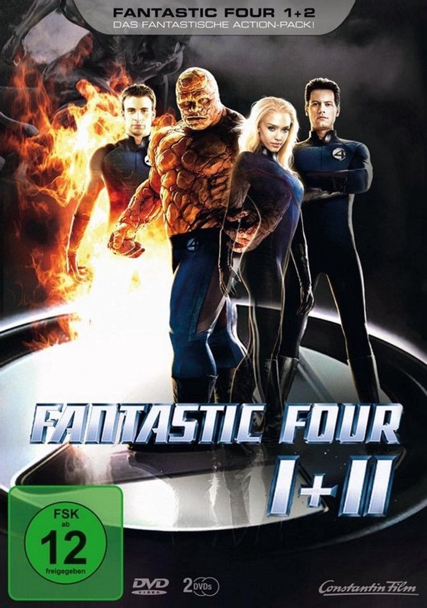 Superhelden Film: Fantastic Four Teil 1 en 2