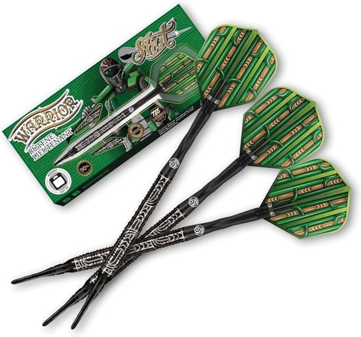 Dartpijlen Set 90% Tungsten Softtip 18 Gram
