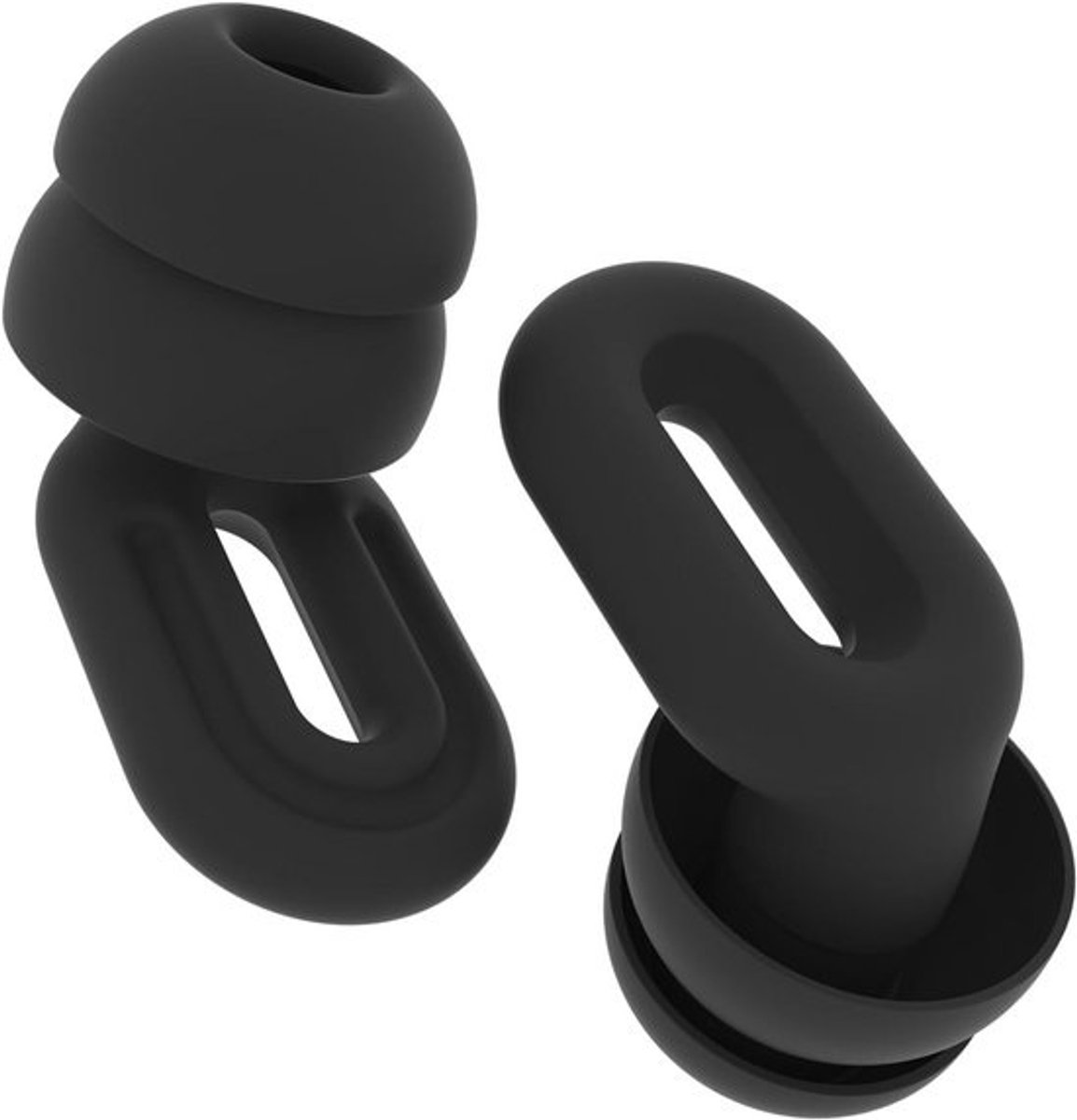 Herbruikbare Oordoppen met Dubbele Siliconen Tip 28dB - Noise Cancelling voor Slaap, Concentratie en Reizen