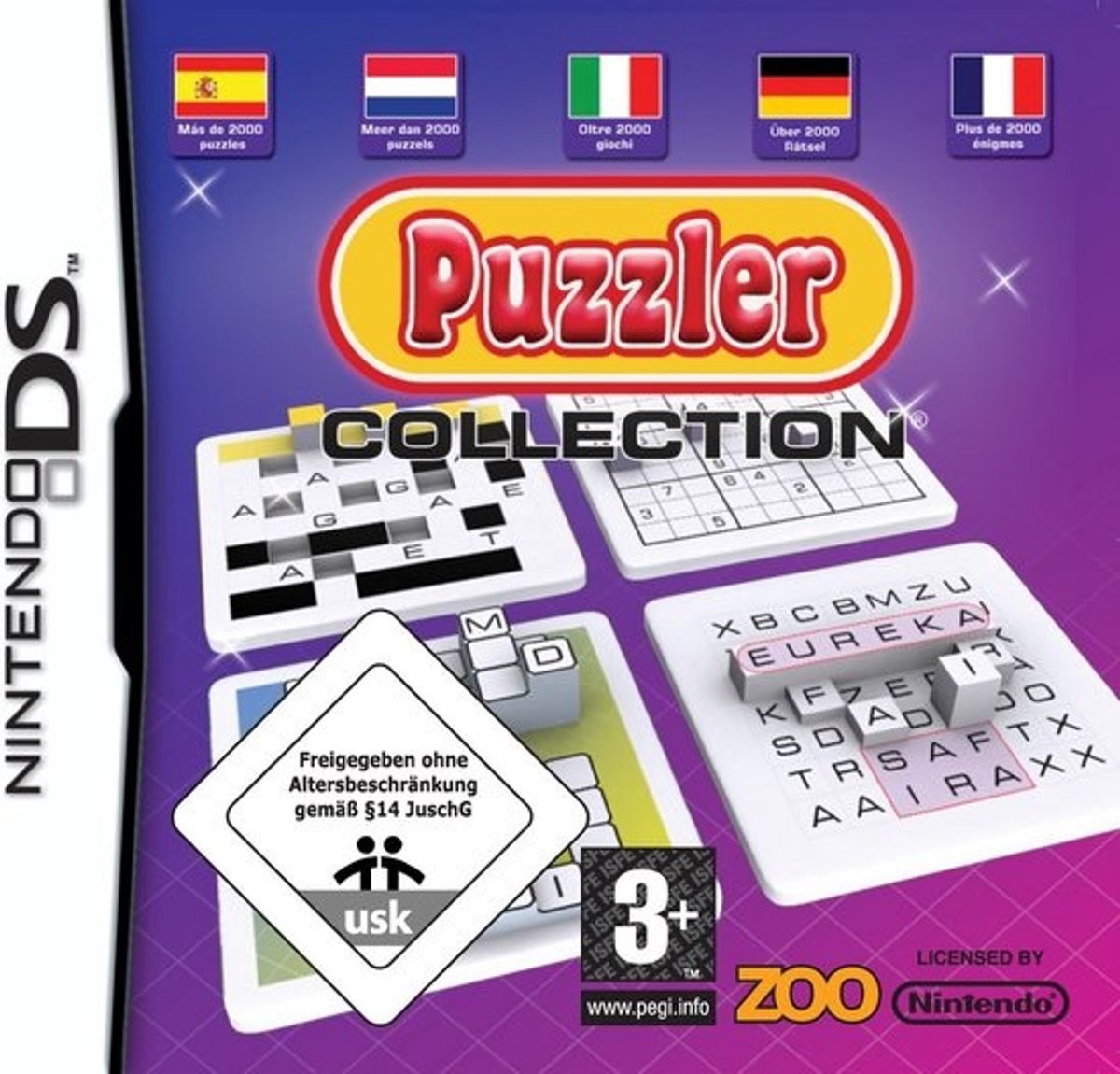 Grote Verzameling Puzzels: Kruiswoord, Sudoku, Woordzoeker en Meer