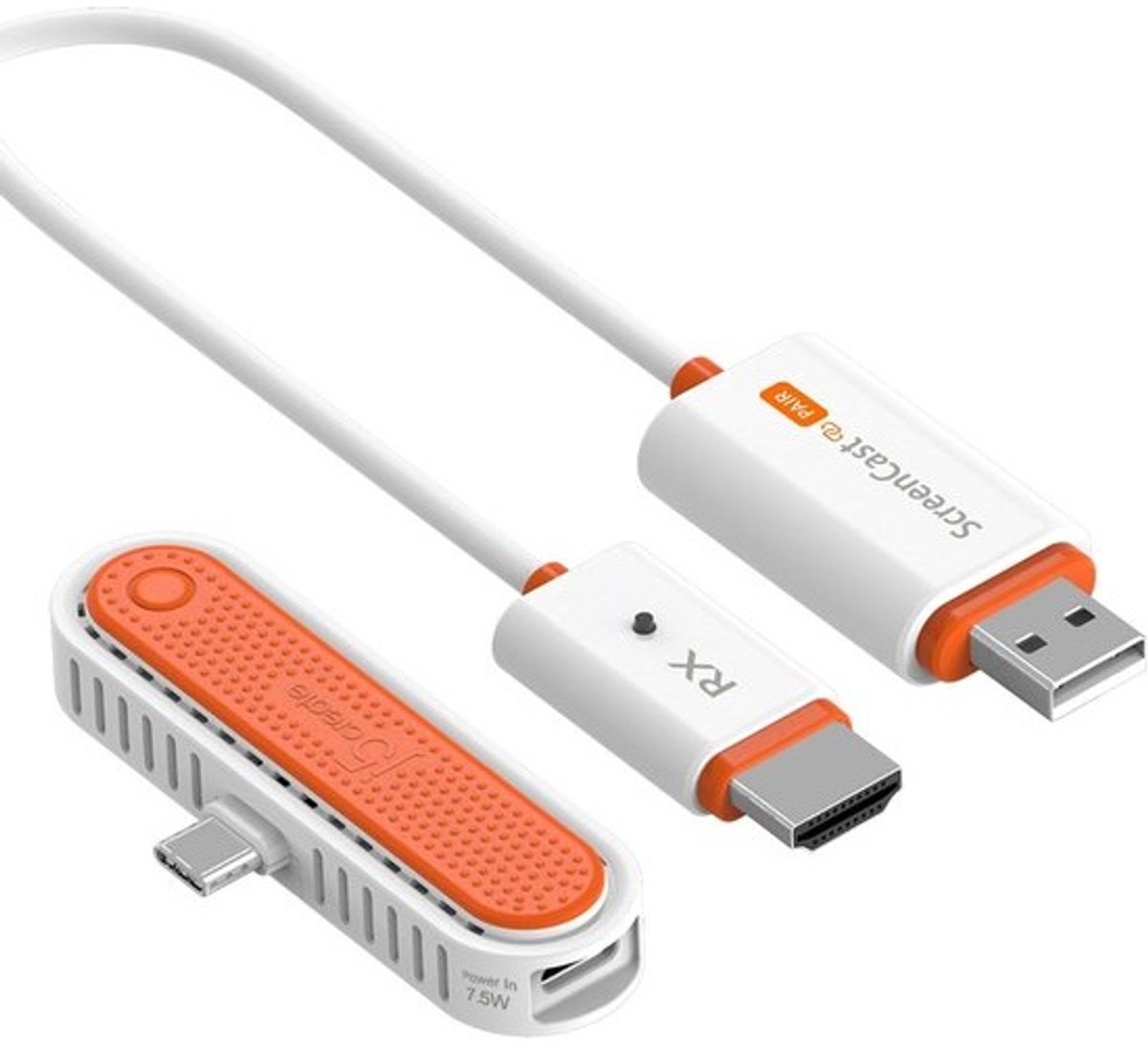 Draadloze HDMI Extender Set - 1080p@60Hz Streaming van Telefoon/Tablet naar TV