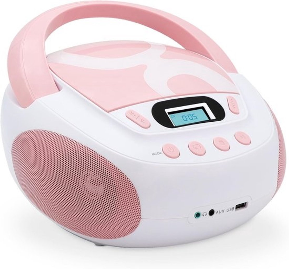 CD-speler met USB MP3-ondersteuning en Hoofdtelefoonuitgang voor Kinderen