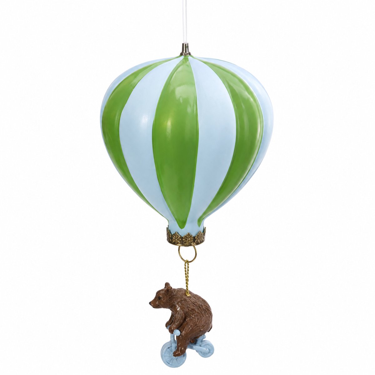 HomeBound - Hanger Luchtballon Beer Circus - Glas - Kerstdecoratie
