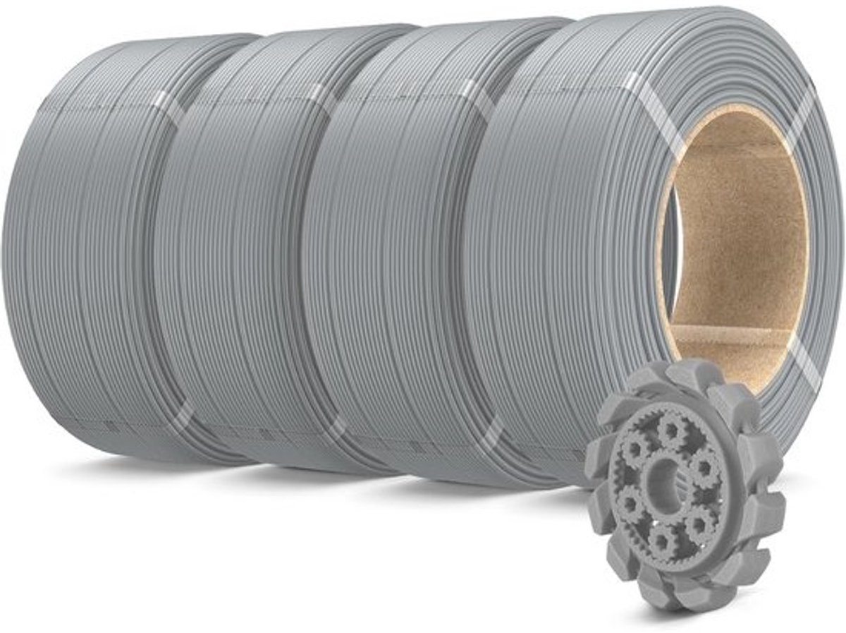 Sterk PLA+ 2.0 Refill Filament Pakket 2kg Grijs voor 3D Printers