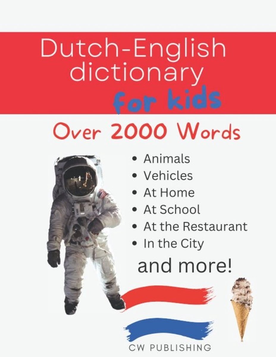 Nederlands-Engels Woordenboek met Plaatjes voor Kinderen: Meer Dan 2000 Woorden