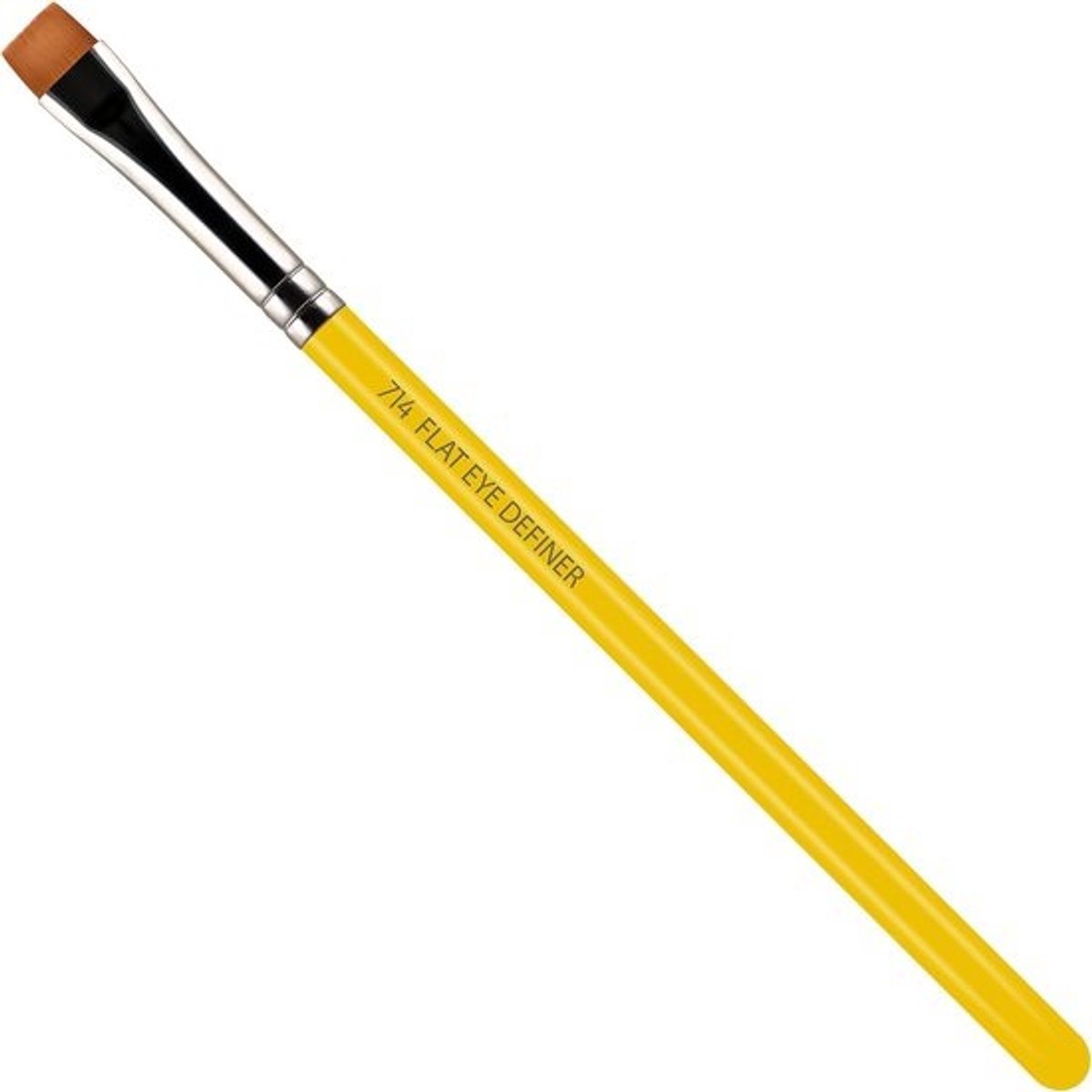 Platte Oogschaduwkwast "Flat Eye Definer" voor Precisie en Definitie