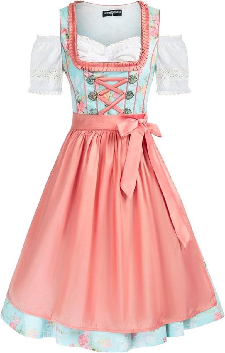 Traditionele Dirndl Jurk voor Dames voor Oktoberfest en Beierse Feesten