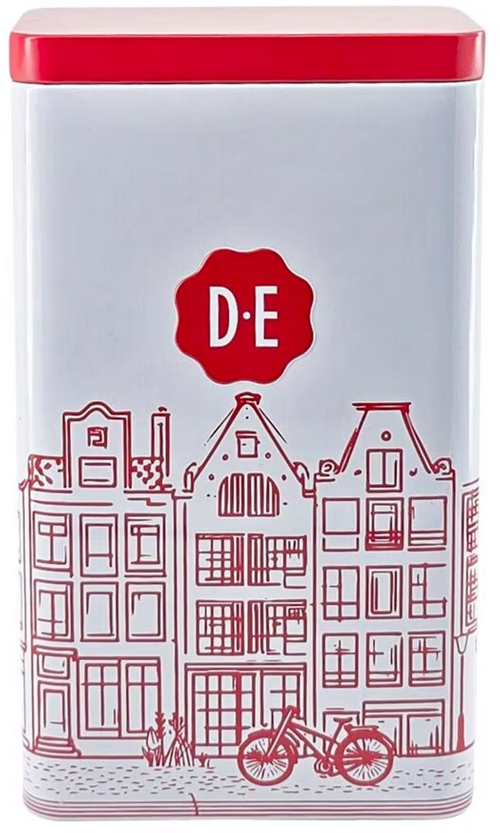 Douwe Egberts - Bewaarblik 21cmx 11cm x 6,5cm