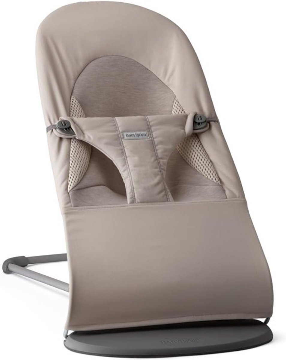 Ergonomische Houten Schommelstoel voor Baby's en Dreumesen – Zacht en Ventilerend