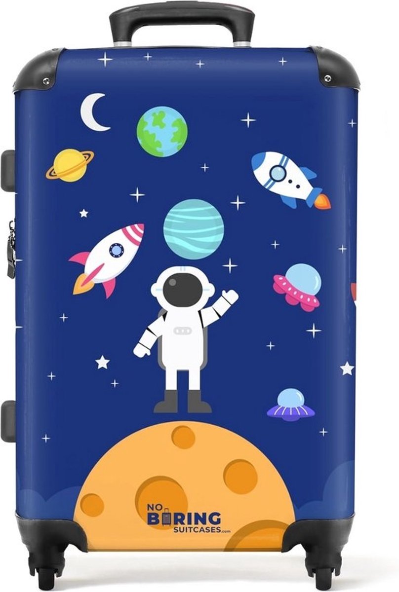 Blauwe kinder koffers - Astronaut - Kinderen Bagage