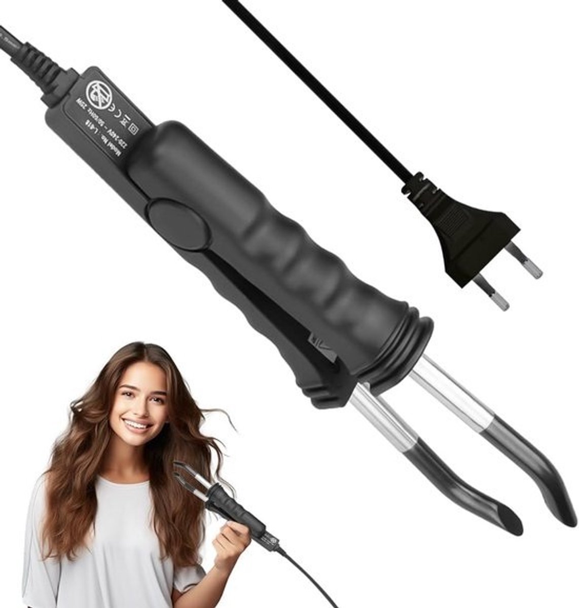 Professionele Hitte Tang voor Keratine Haarverlengingen (Fusion Bonding Tool) - 200°C