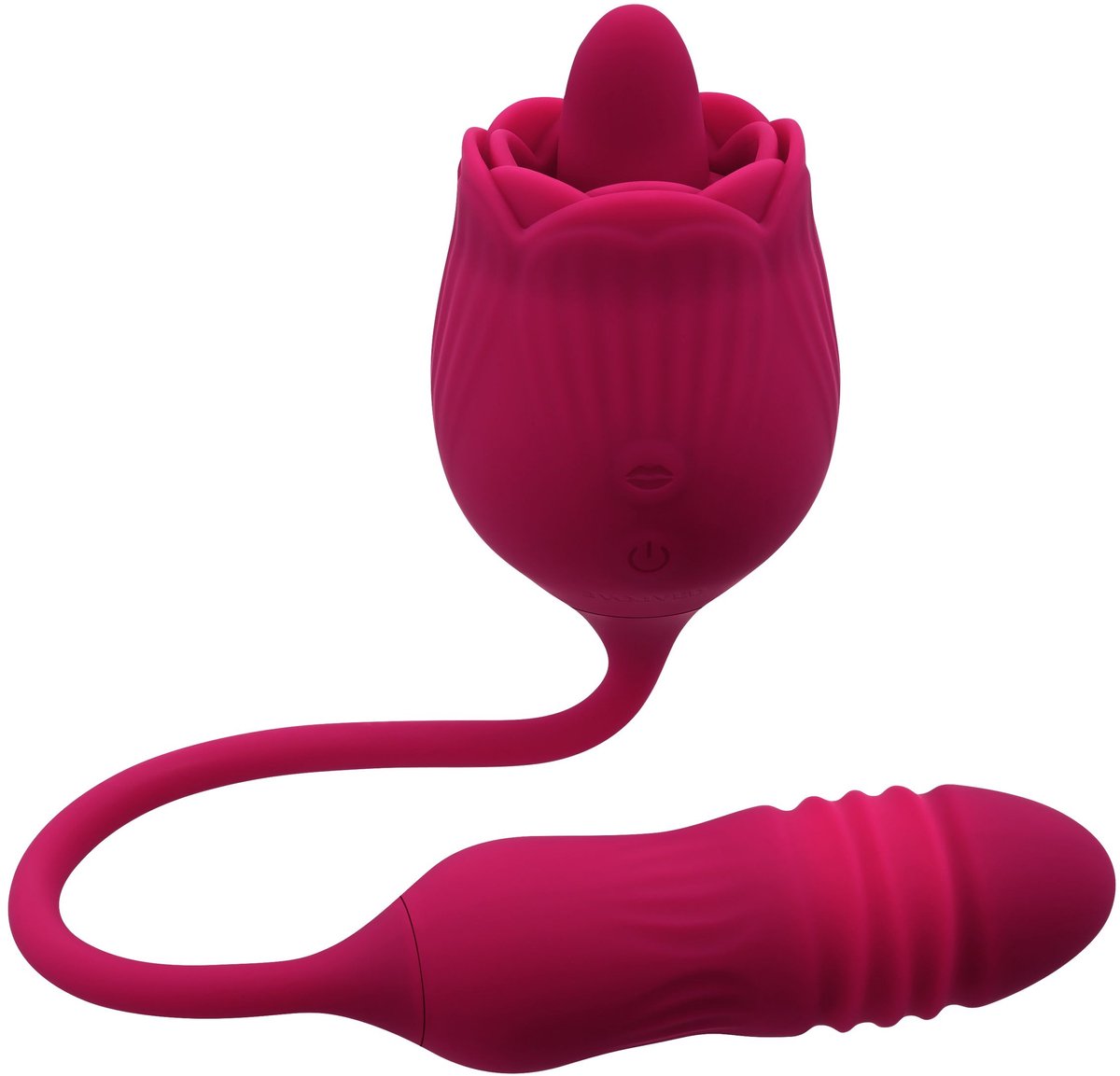 Evolved - Wild Rose Tong Vibrator - Rood