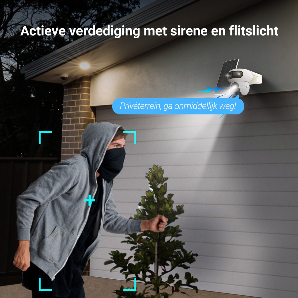 EZVIZ H90 Beveiligingscamera Buiten met 360° Pan & Tilt - afbeelding 3