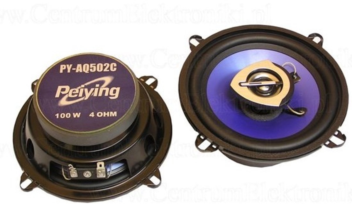 2-Weg Autoluidsprekers 13 cm - 100 Watt