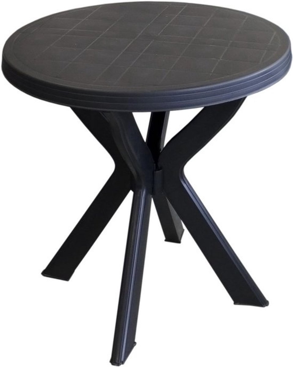 Ronde Tuin- en Bistrotafel Ø 70 cm - Robuust Kunststof & Weerbestendig