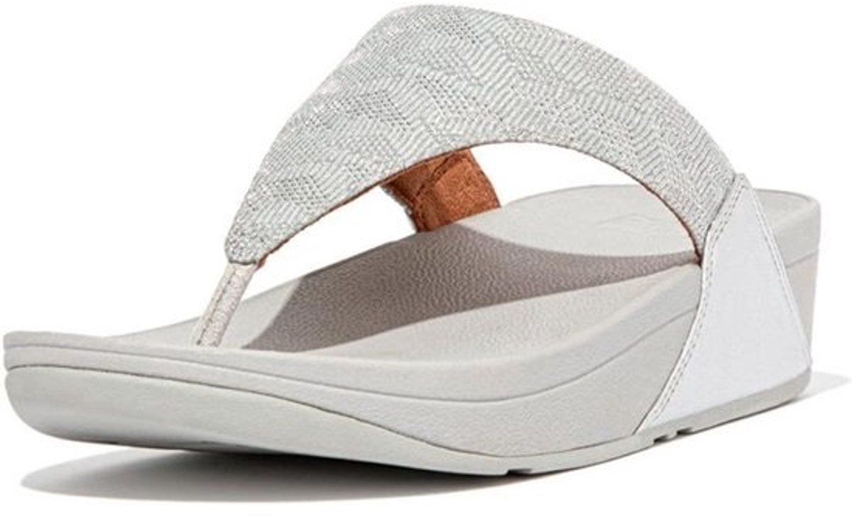 Dames Sandaal - Slippers Teenslippers - Zomerse Wandelingen - Glinsterende Bandjes - Zwart
