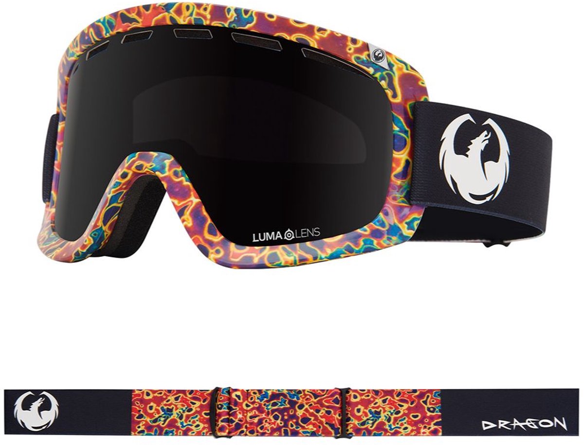 Dragon Alliance D1 OTG Skibril - Urushi/Midnight & Light Rose