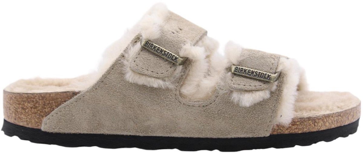 Birkenstock - Schoenen - Beige - Vrouwen - Maat 37 -
