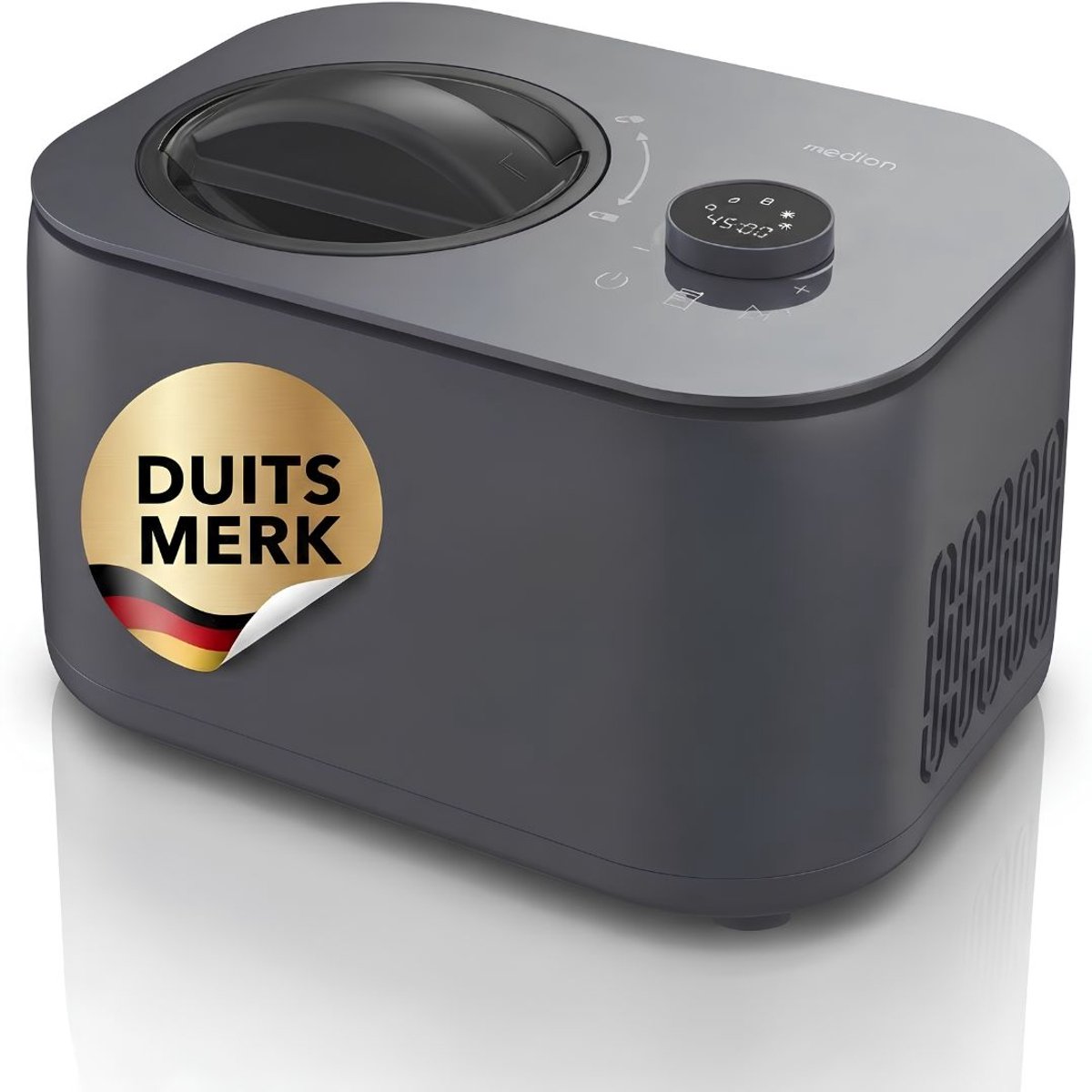 LNMsolutions® Ijsmachine - Ijsmaker Machine - Ijsmaker - Zwart - 25cm x 35cm x 22cm